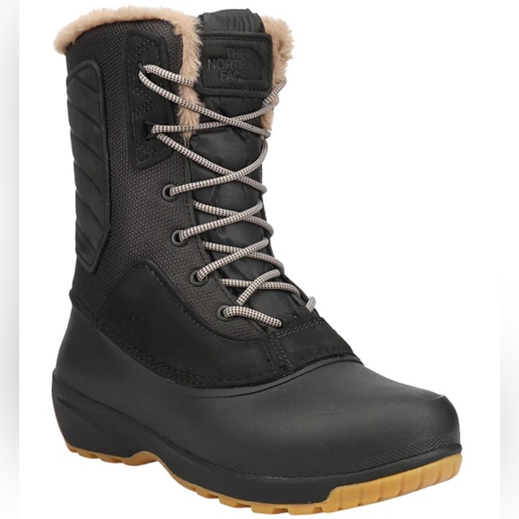 The North Face Women's Black Winter Boots sz 6.5-7 - Picture 3 of 11